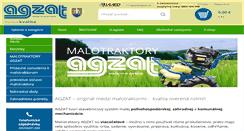 Desktop Screenshot of agzat.sk